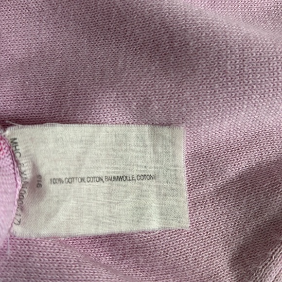 Esprit pink cotton knit sweater, size L. - Picture 5 of 8
